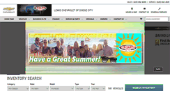 Desktop Screenshot of lewischevroletofdodgecity.com